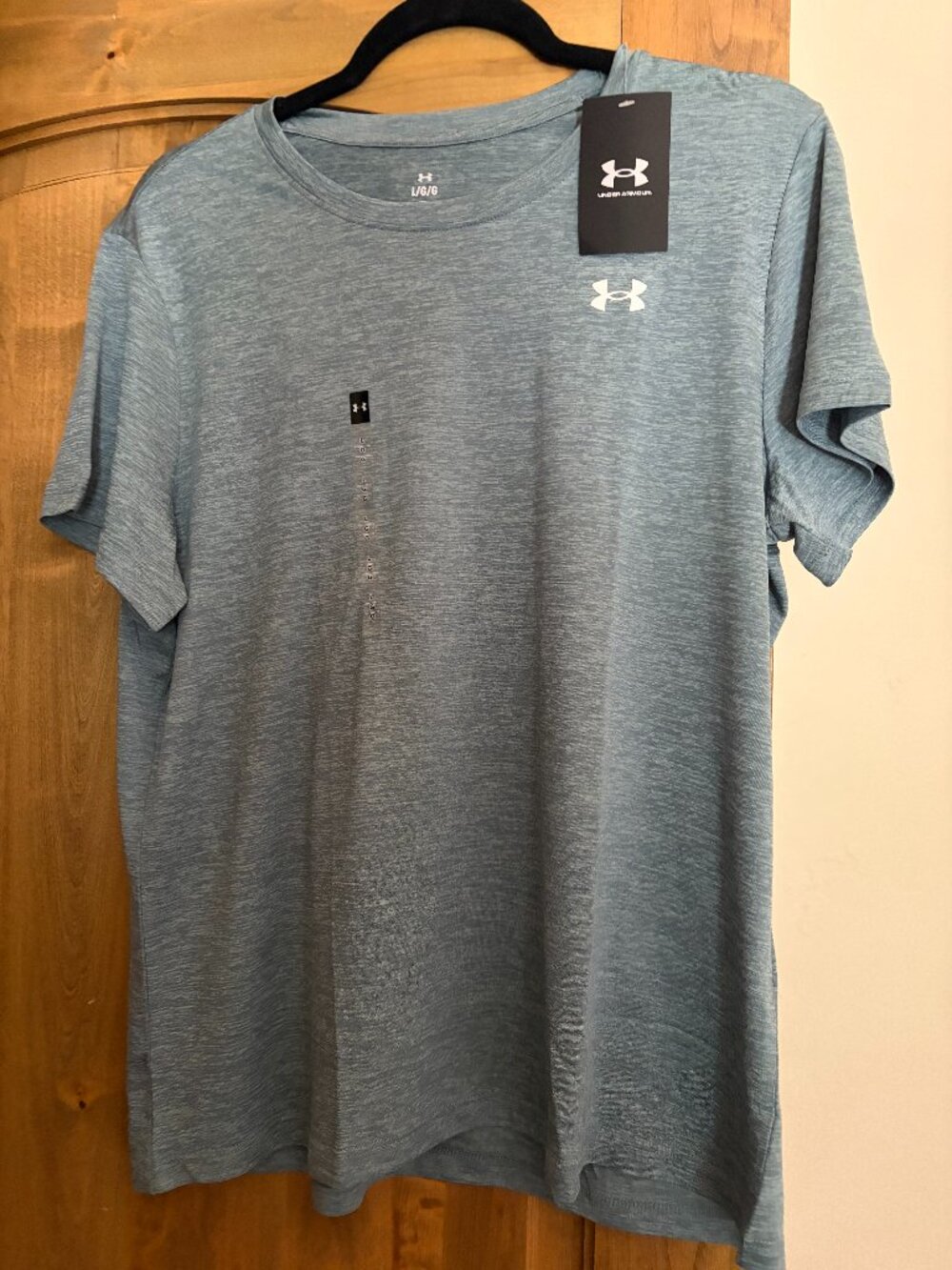 NEW UNDER ARMOUR WOMENS T SHIRT LOOSE FIT SEA FOAM GREEN